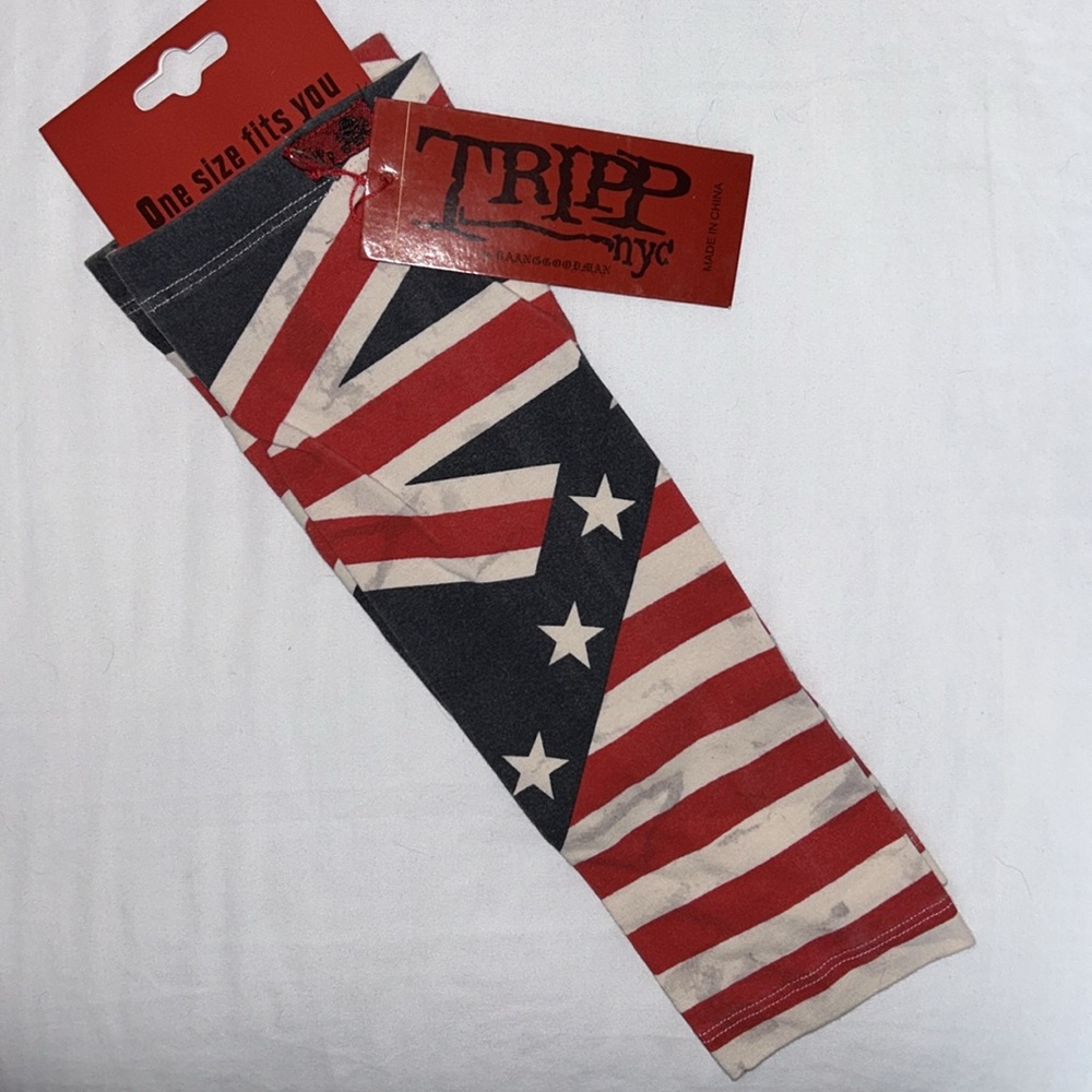 NWT TRIPP fingerless gloves- AMAZZZING & HARD FIND England, British Flag Unisex